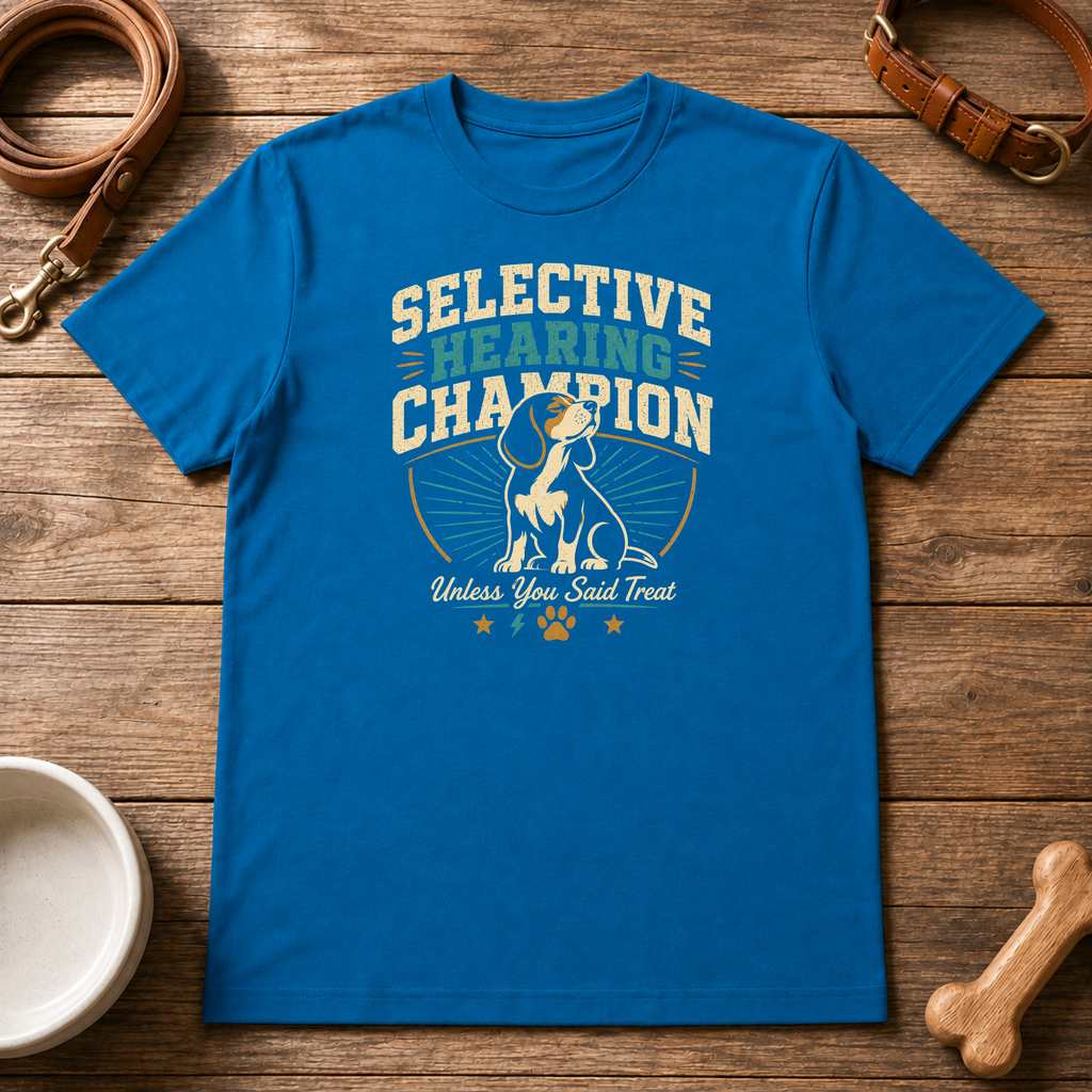 Selective Hearing Champion - Beagle T-Shirt