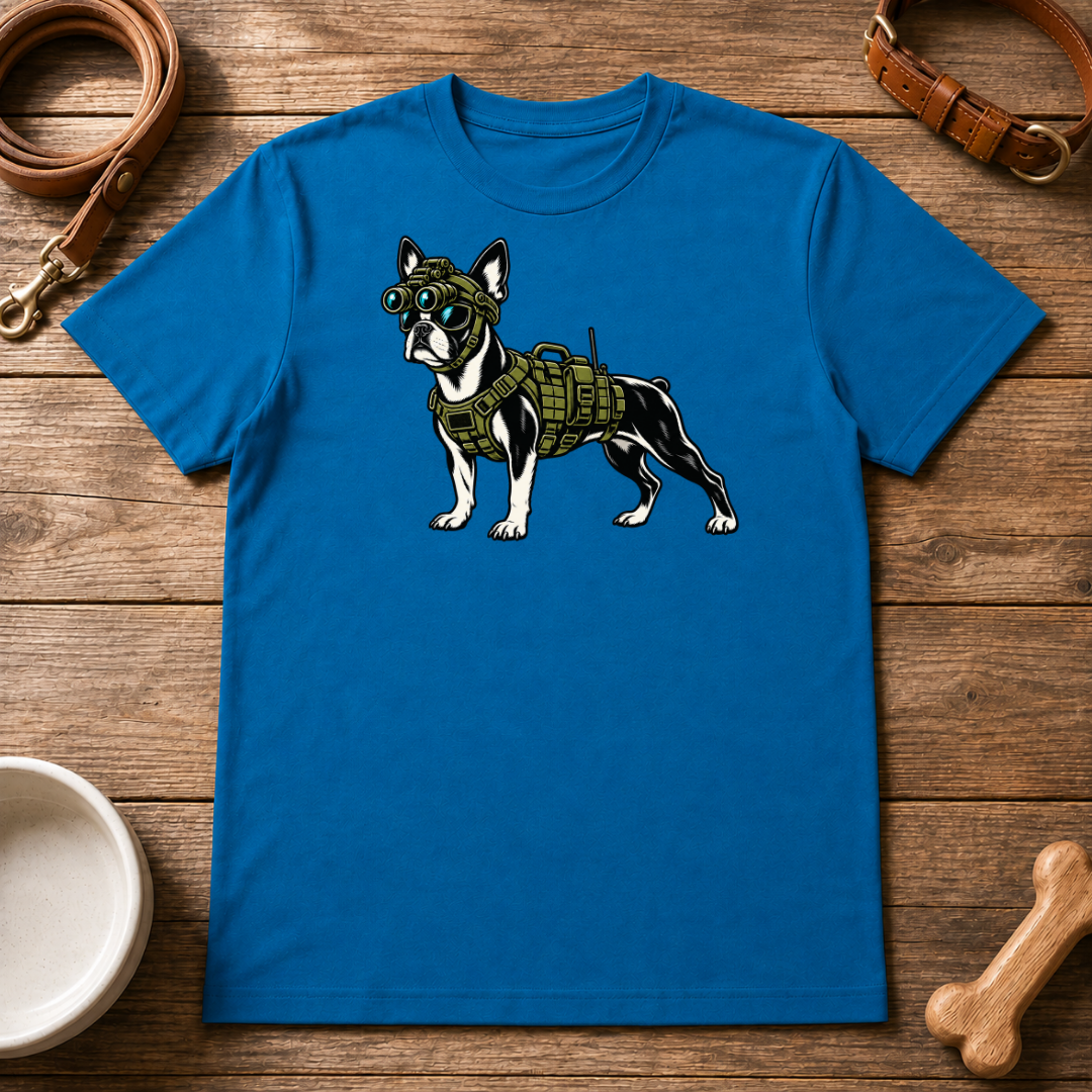 Tactical Boston Terrier T-Shirt