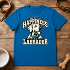 The Key to Happiness is a Labrador T-Shirt