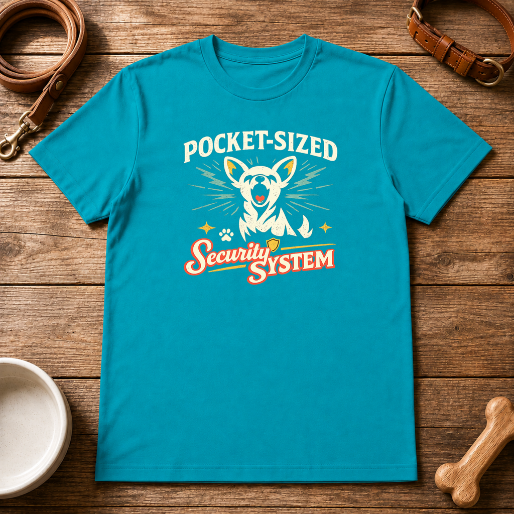 Pocket-Sized Security System T-Shirt