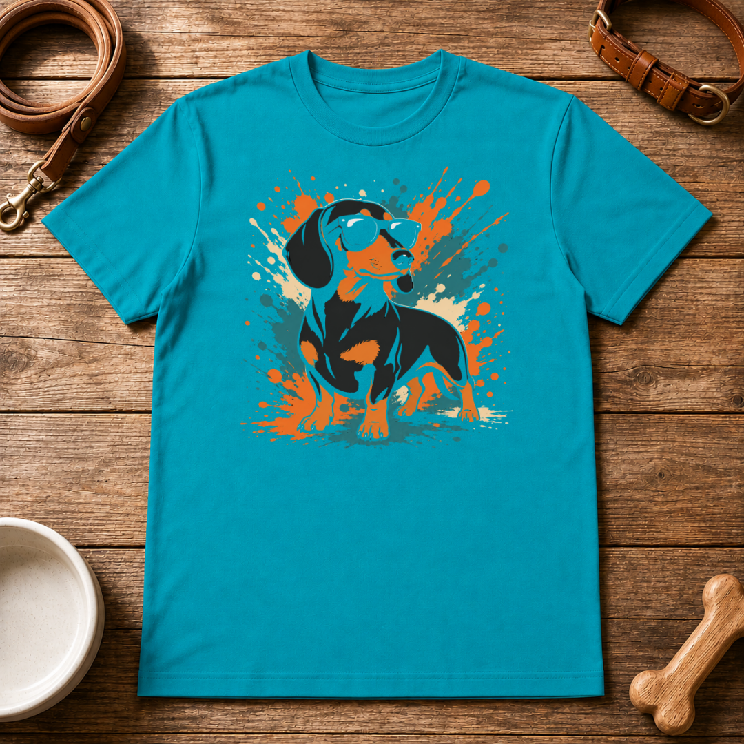 Dachshund Splash T-Shirt