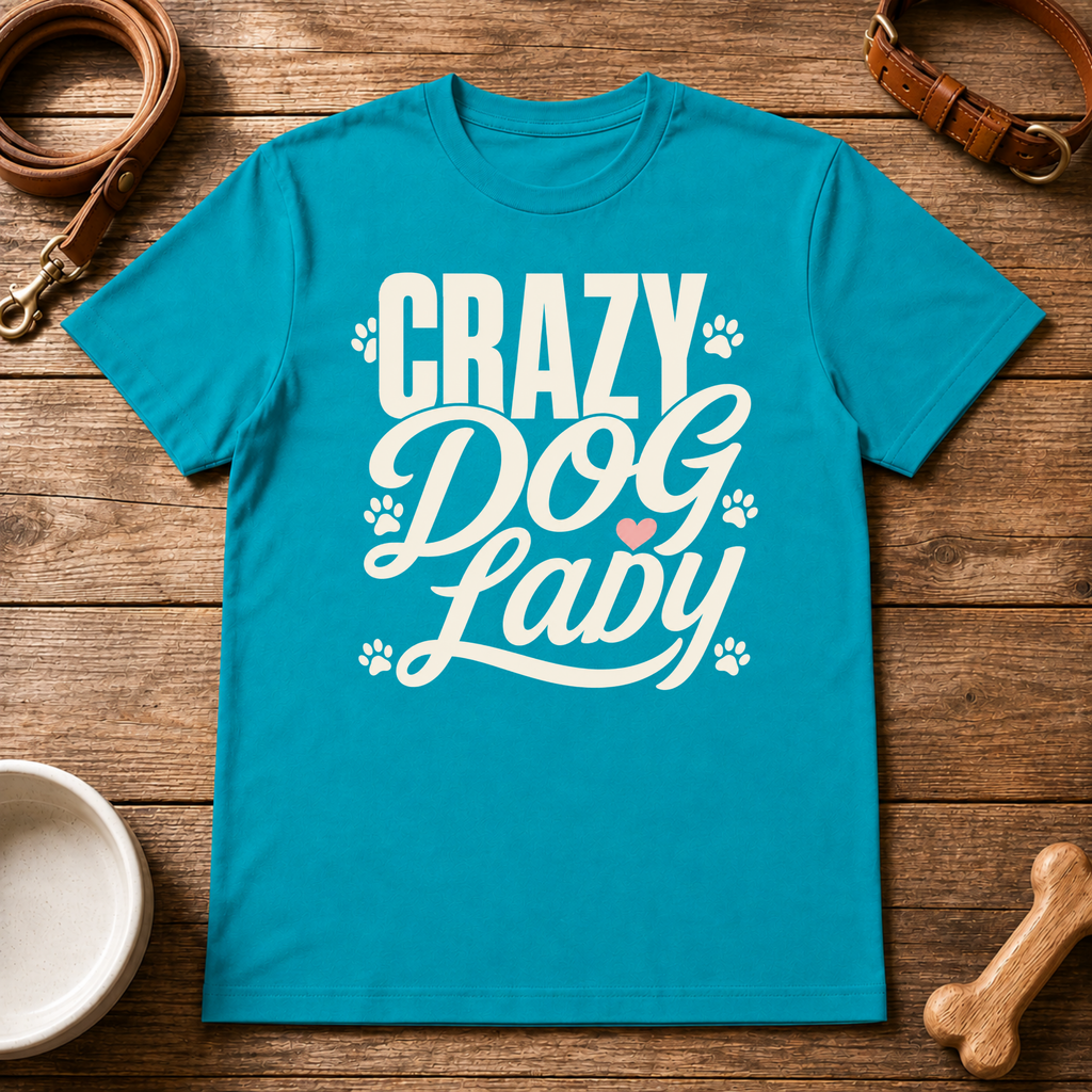 Crazy Dog Lady T-Shirt