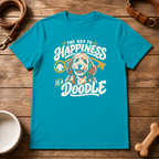 The Key to Happiness is a Doodle T-Shirt
