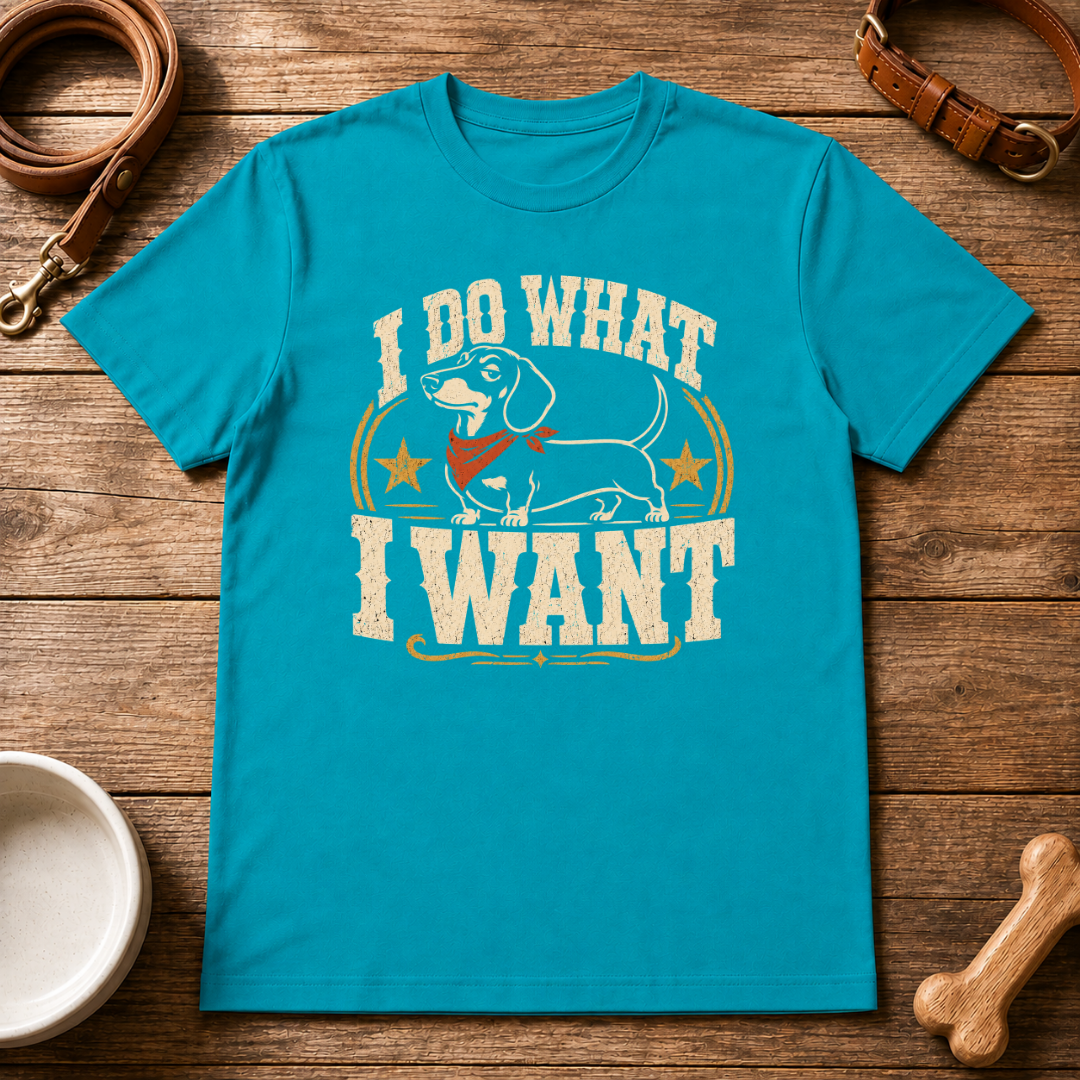 Dachshund | I Do What I Want T-Shirt