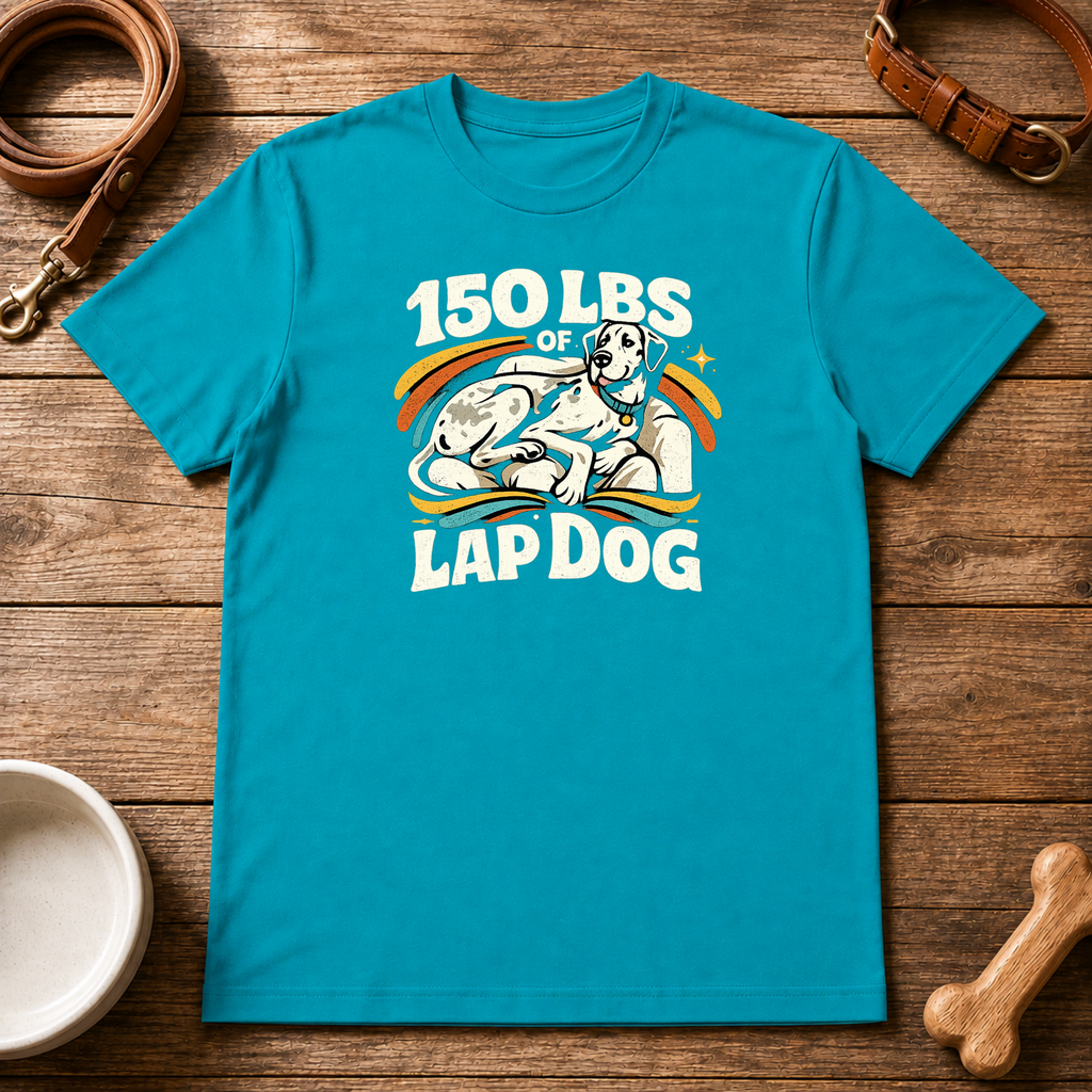 Great Dane 150 LBS of Lap Dog T-Shirt