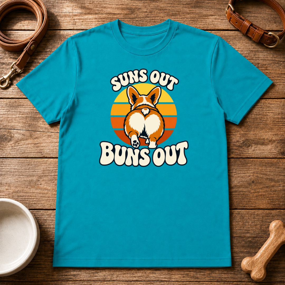Corgi | Suns Out Buns Out T-Shirt