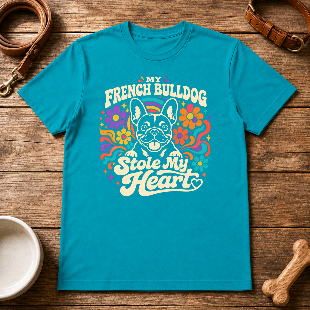 My English Bulldog Stole My Heart T-Shirt