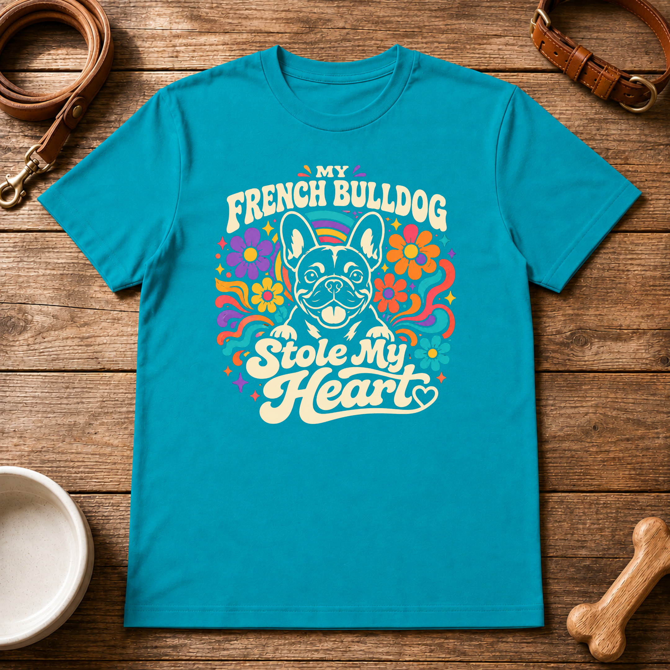 My English Bulldog Stole My Heart T-Shirt
