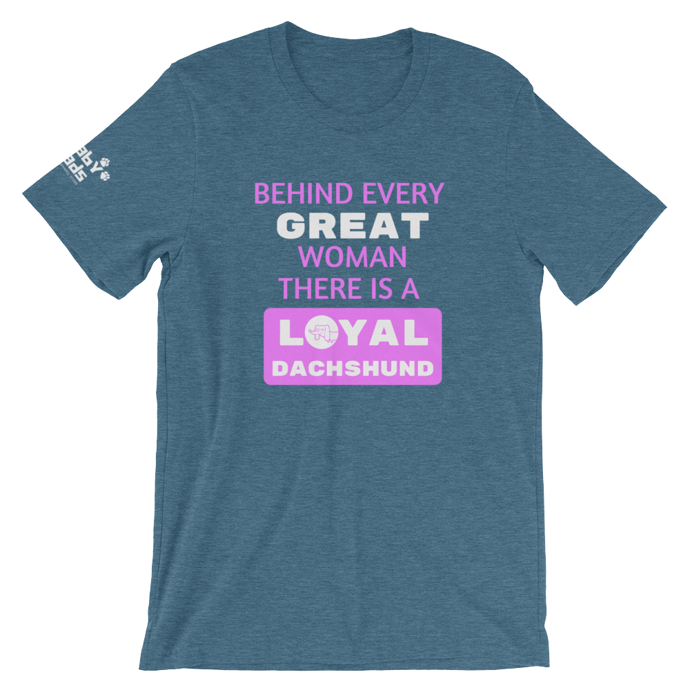 Loyal Dachshund Short-Sleeve T-Shirt