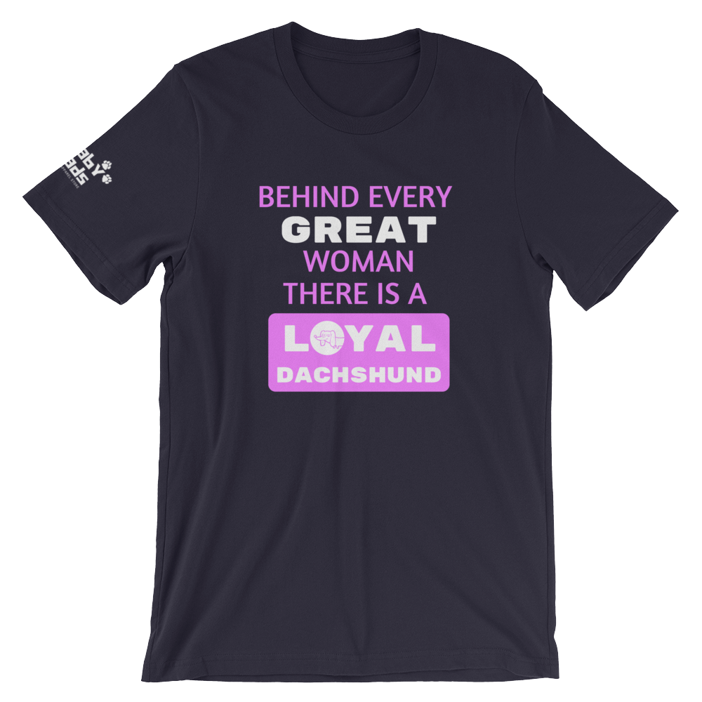 Loyal Dachshund Short-Sleeve T-Shirt