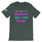 Key to Happiness is a Beagle T-Shirt