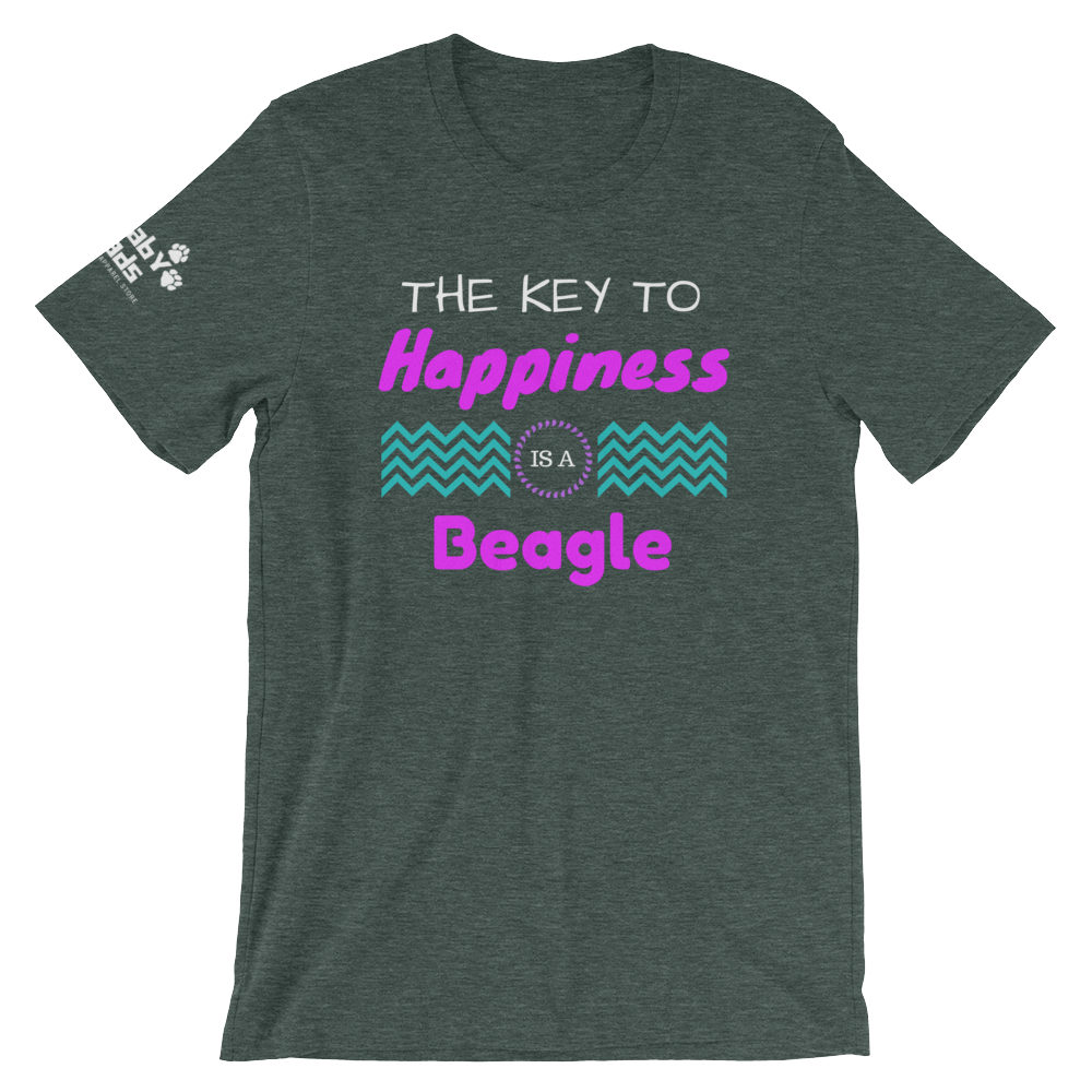 Key to Happiness is a Beagle T-Shirt