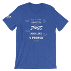 All I Care About Short-Sleeve Unisex T-Shirt