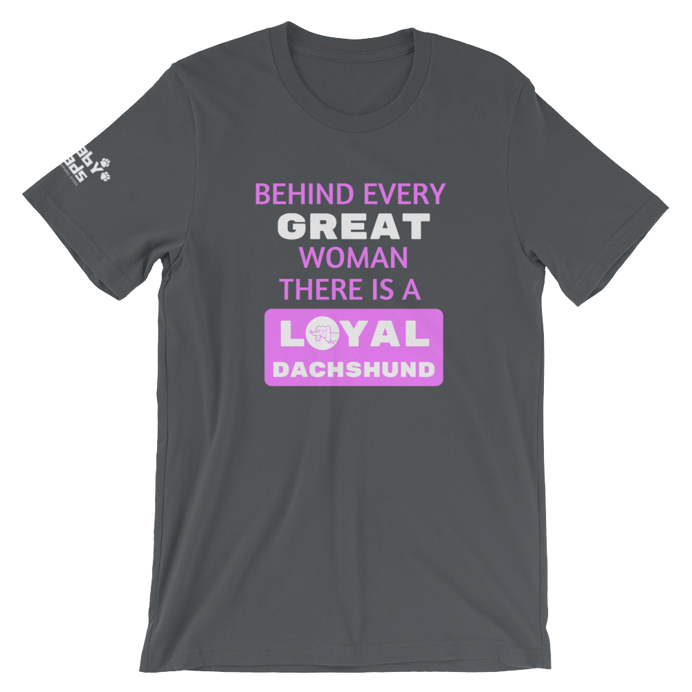 Loyal Dachshund Short-Sleeve T-Shirt