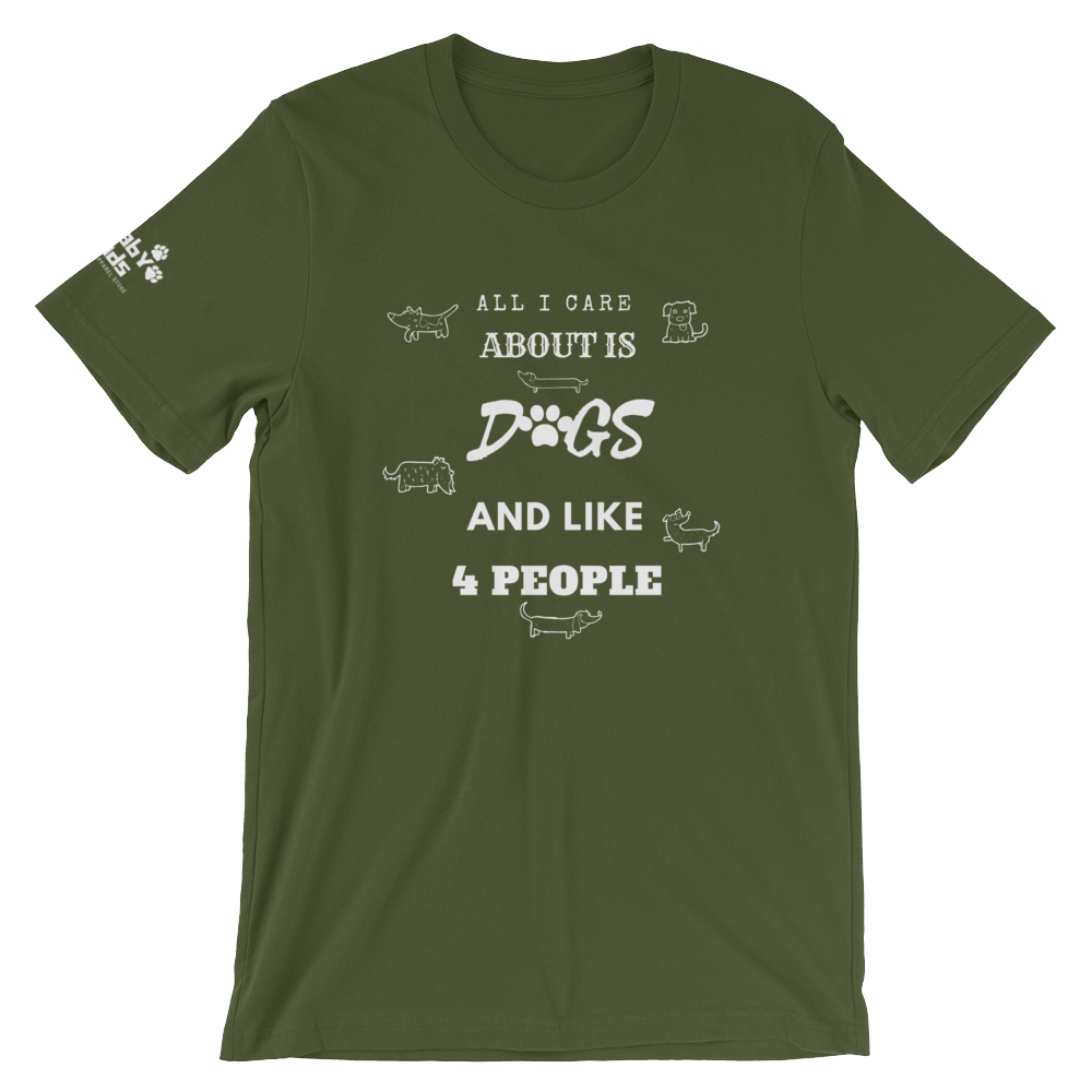 All I Care About Short-Sleeve Unisex T-Shirt