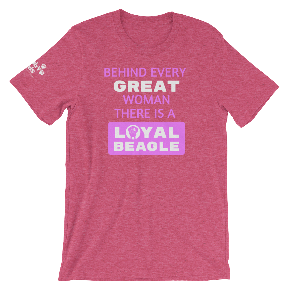 Loyal Beagle Short-Sleeve Unisex T-Shirt