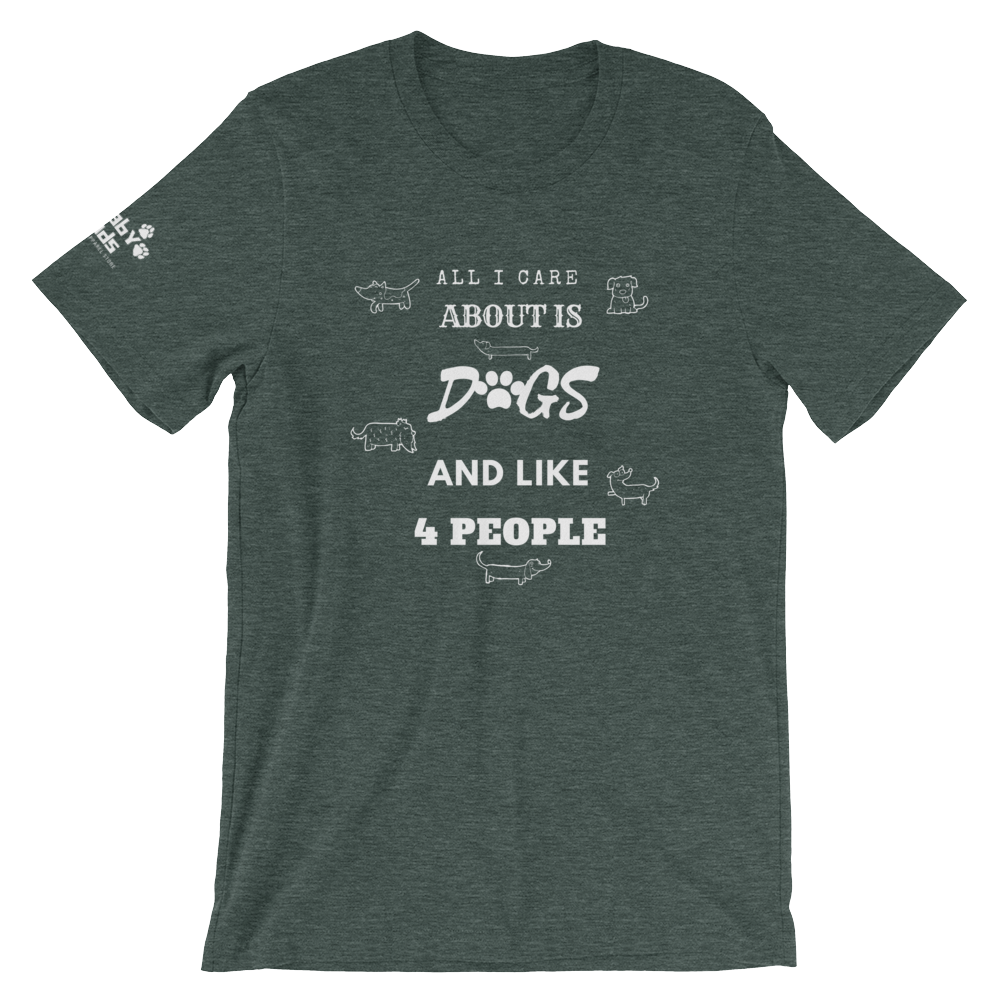 All I Care About Short-Sleeve Unisex T-Shirt