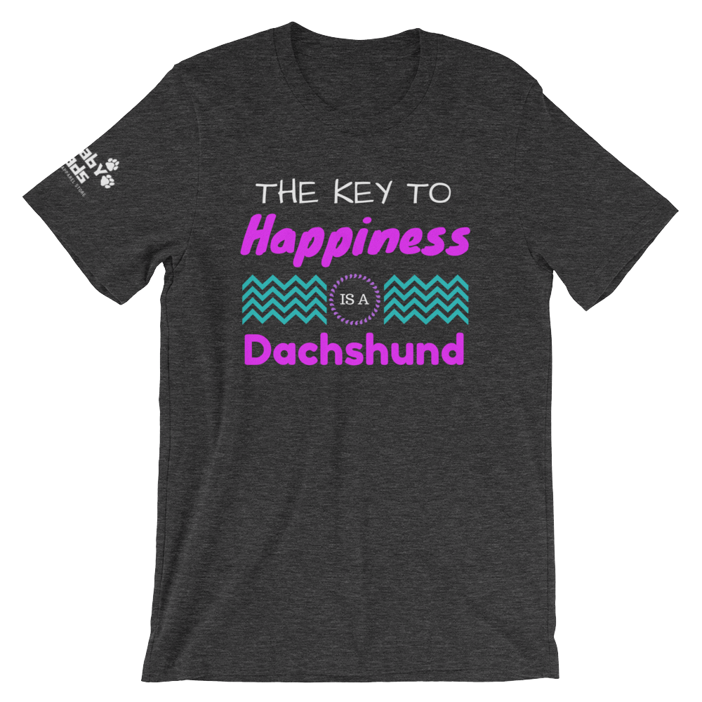 Key to Happiness is a Dachshund T-Shirt
