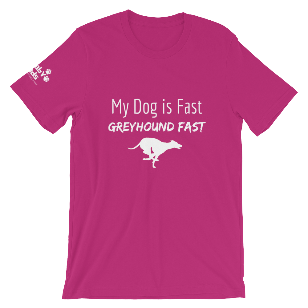 My Dog is Greyhound Fast T-Shirt