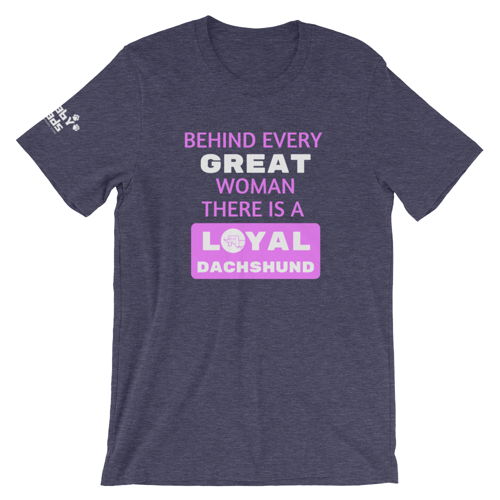 Loyal Dachshund Short-Sleeve T-Shirt