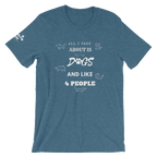 All I Care About Short-Sleeve Unisex T-Shirt