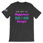 Key to Happiness is a Beagle T-Shirt