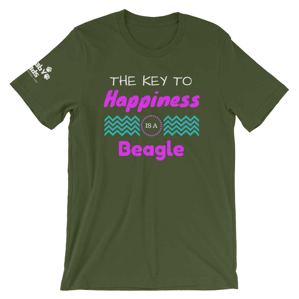 Key to Happiness is a Beagle T-Shirt