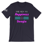 Key to Happiness is a Beagle T-Shirt