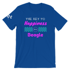 Key to Happiness is a Beagle T-Shirt