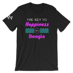 Key to Happiness is a Beagle T-Shirt