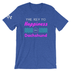 Key to Happiness is a Dachshund T-Shirt