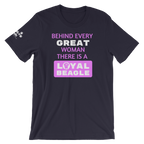 Loyal Beagle Short-Sleeve Unisex T-Shirt
