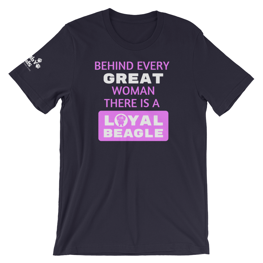 Loyal Beagle Short-Sleeve Unisex T-Shirt