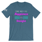 Key to Happiness is a Beagle T-Shirt