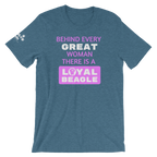 Loyal Beagle Short-Sleeve Unisex T-Shirt