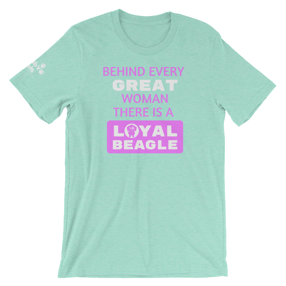 Loyal Beagle Short-Sleeve Unisex T-Shirt