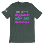 Key to Happiness is a Dachshund T-Shirt