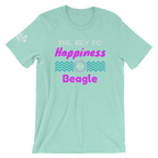 Key to Happiness is a Beagle T-Shirt