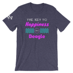 Key to Happiness is a Beagle T-Shirt