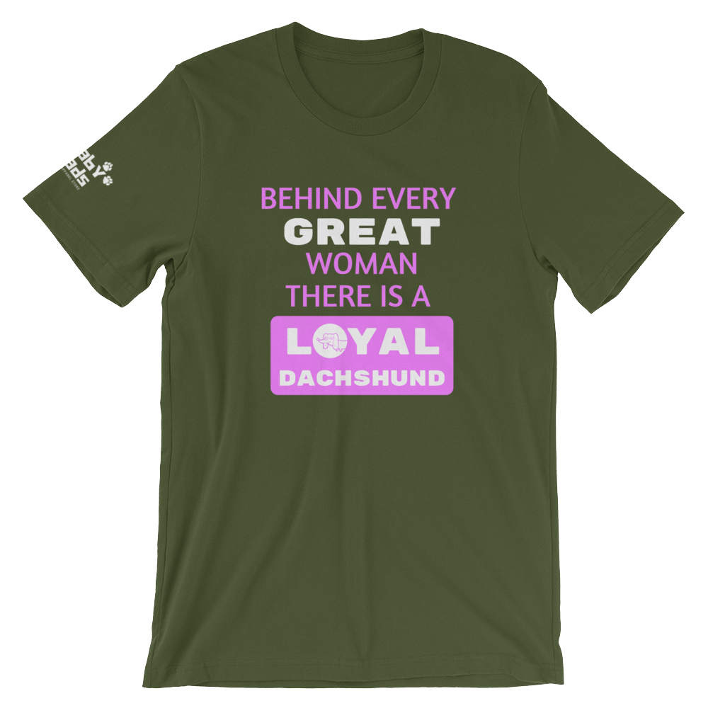 Loyal Dachshund Short-Sleeve T-Shirt
