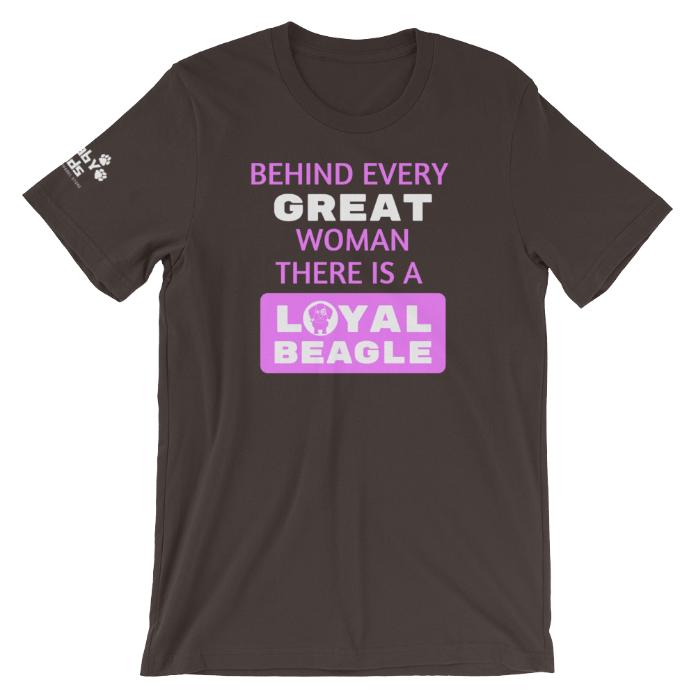 Loyal Beagle Short-Sleeve Unisex T-Shirt
