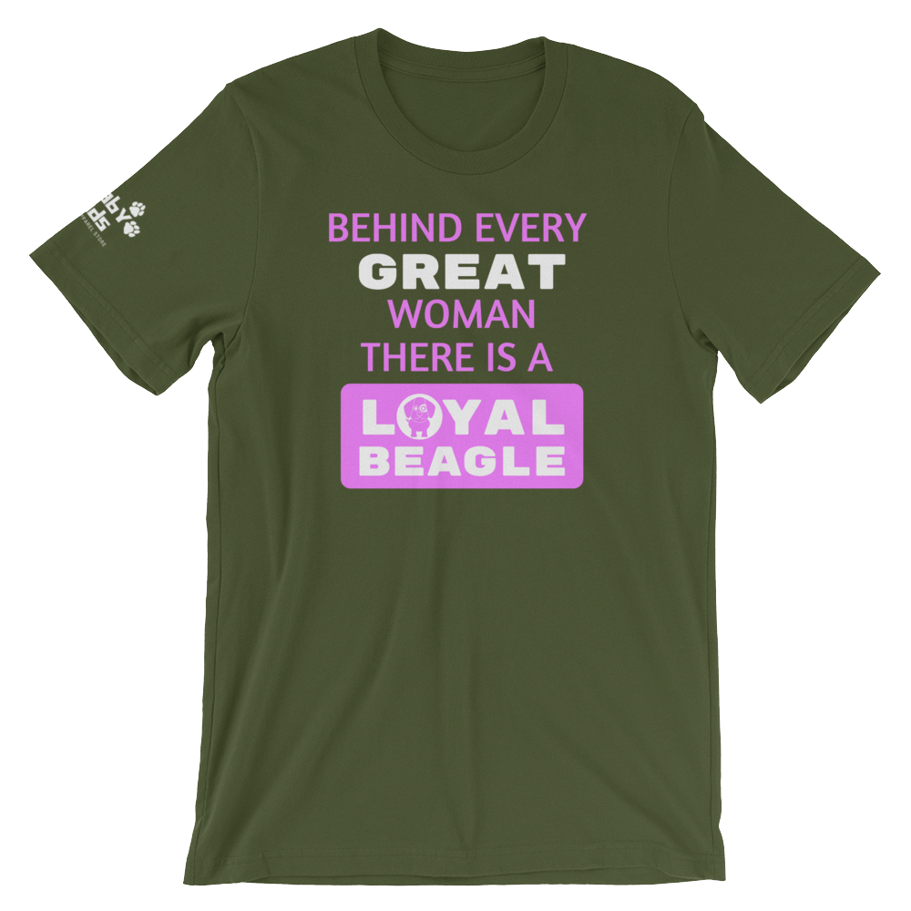 Loyal Beagle Short-Sleeve Unisex T-Shirt