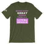 Loyal Beagle Short-Sleeve Unisex T-Shirt