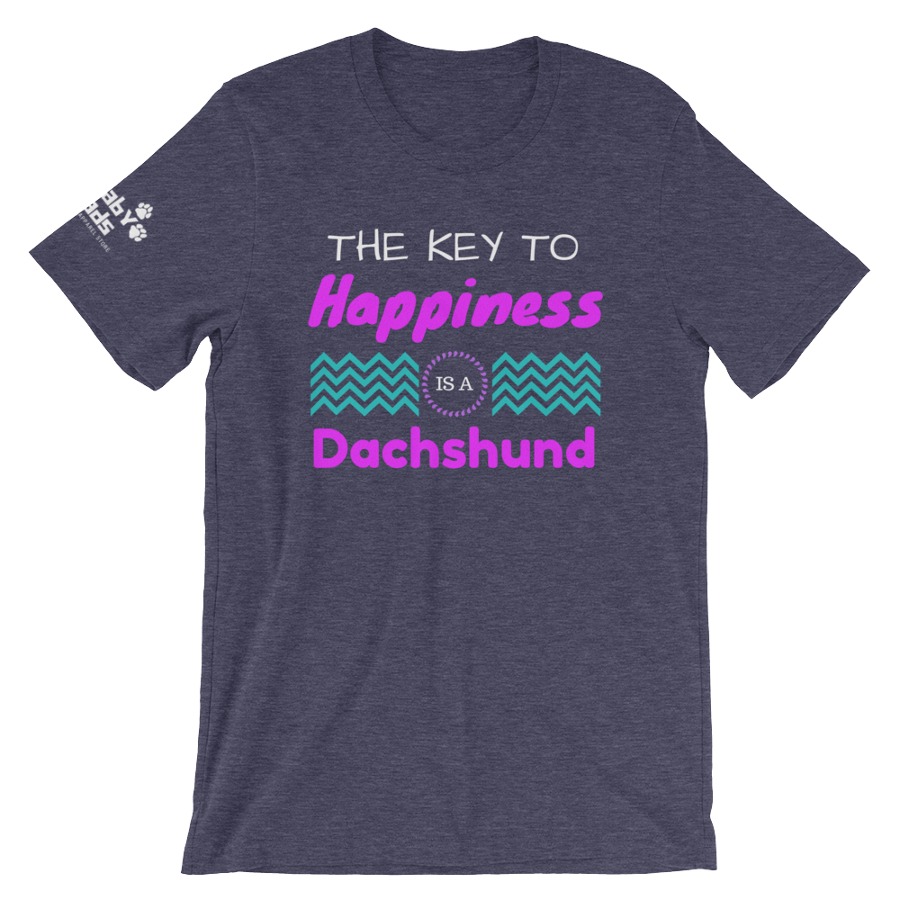 Key to Happiness is a Dachshund T-Shirt