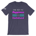 Key to Happiness is a Dachshund T-Shirt