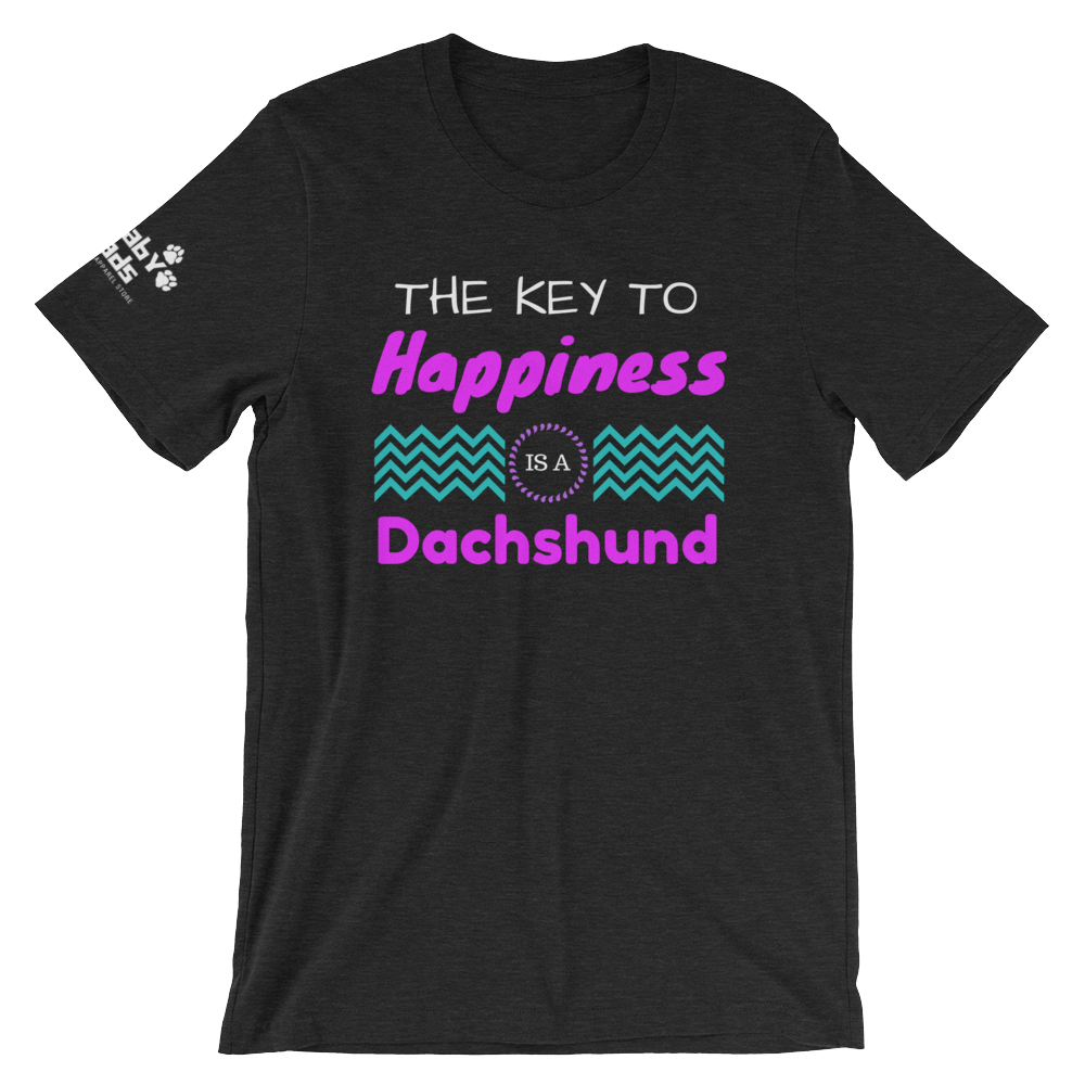 Key to Happiness is a Dachshund T-Shirt
