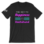 Key to Happiness is a Dachshund T-Shirt