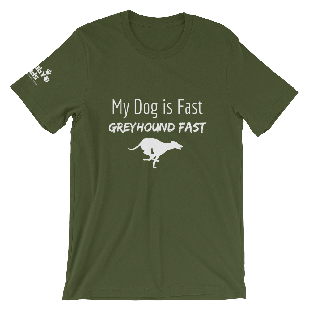 My Dog is Greyhound Fast T-Shirt