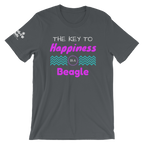 Key to Happiness is a Beagle T-Shirt