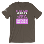 Loyal Beagle Short-Sleeve Unisex T-Shirt